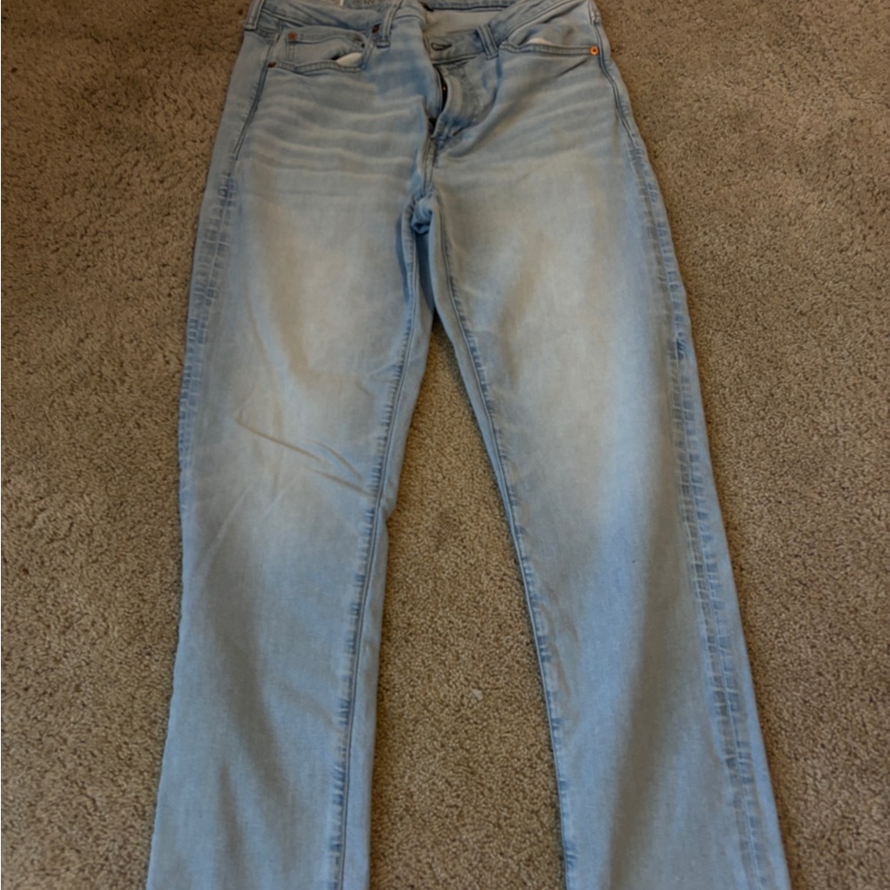 American Eagle Outfitters Light Blue Skinny Jeans
